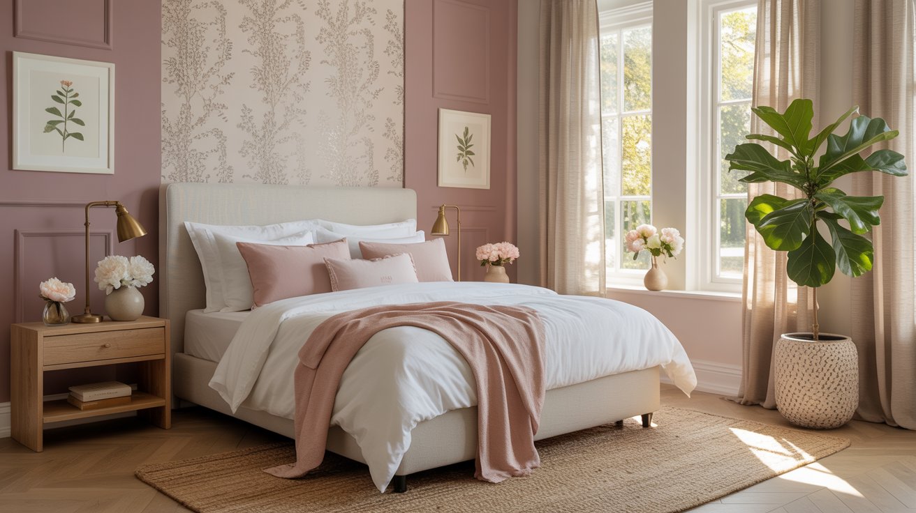 Why Pink Wallpaper Feels So Good Right Now