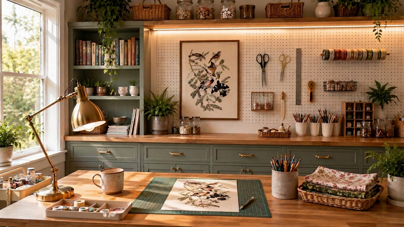 12 Dreamy Craft Room Storage Ideas