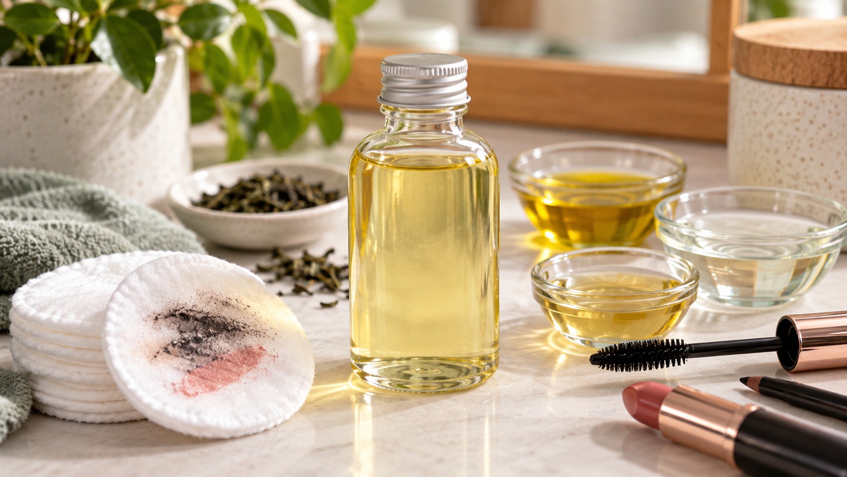 HOMEMADE MAKEUP REMOVER: 3 SIMPLE DIY RECIPES